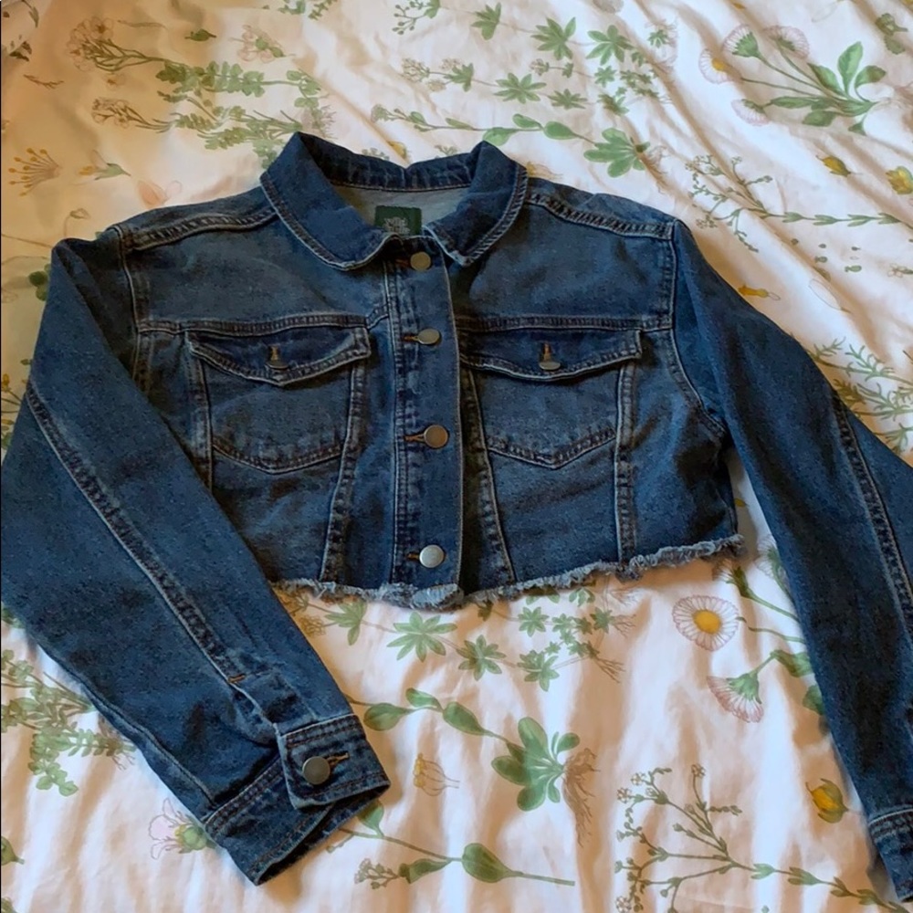 Crop Denim Jacket